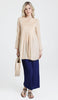 Asman Everyday Cotton Modest Tunic - Apricot - PREORDER (ships in 2 weeks)