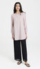 Donya Mostly Cotton Simple Everyday Tunic - Blush