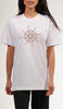 Artsy Fine Short Sleeve Unisex T Shirt - Prism - White