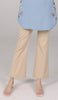 Lyla Tailored Stretch Flared Dress Pants - Buttercream - Final Sale