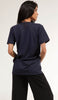 Artsy Fine Short Sleeve Unisex T Shirt - Salam - Navy