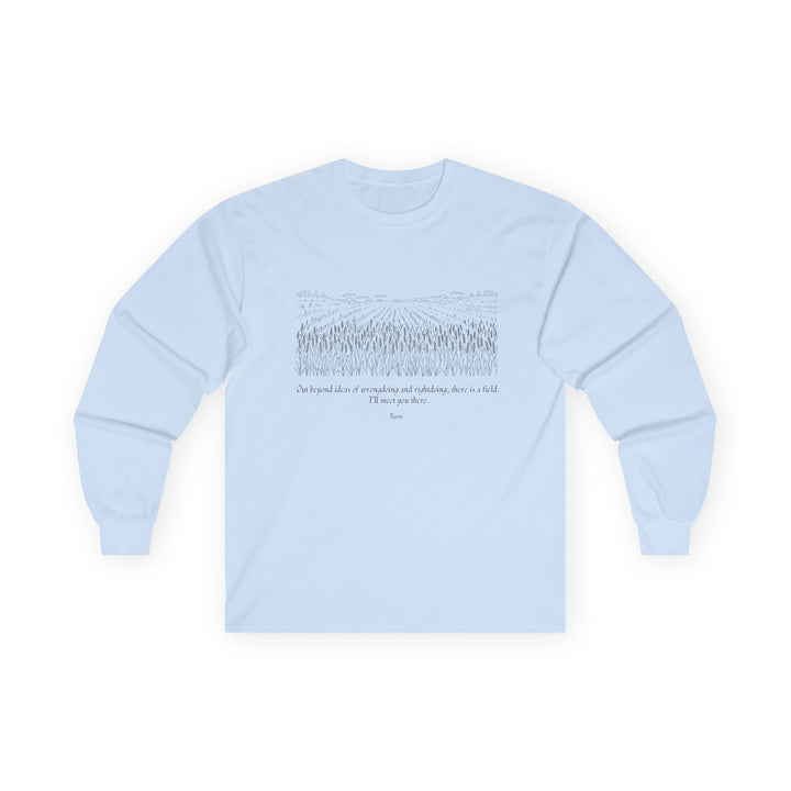 Satr Collection Unisex Long Sleeve 100% Cotton T-Shirt - Reunion