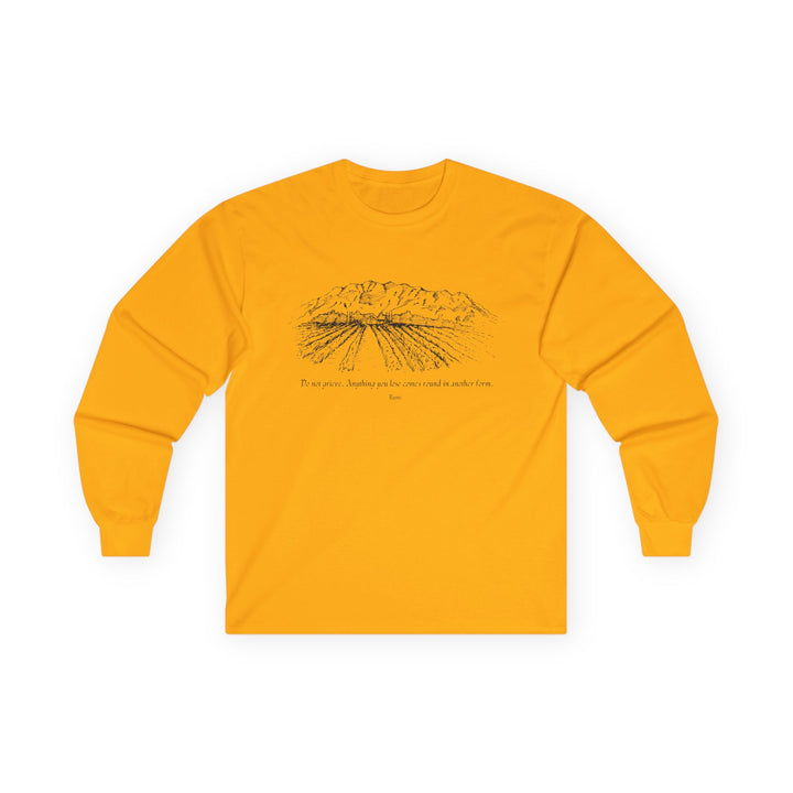 Satr Collection Unisex Long Sleeve 100% Cotton T-Shirt - Return