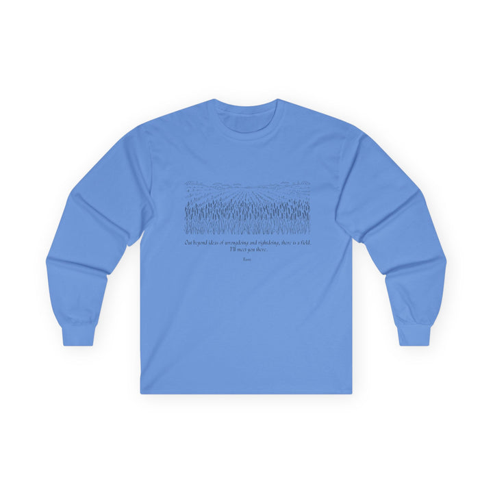 Satr Collection Unisex Long Sleeve 100% Cotton T-Shirt - Reunion