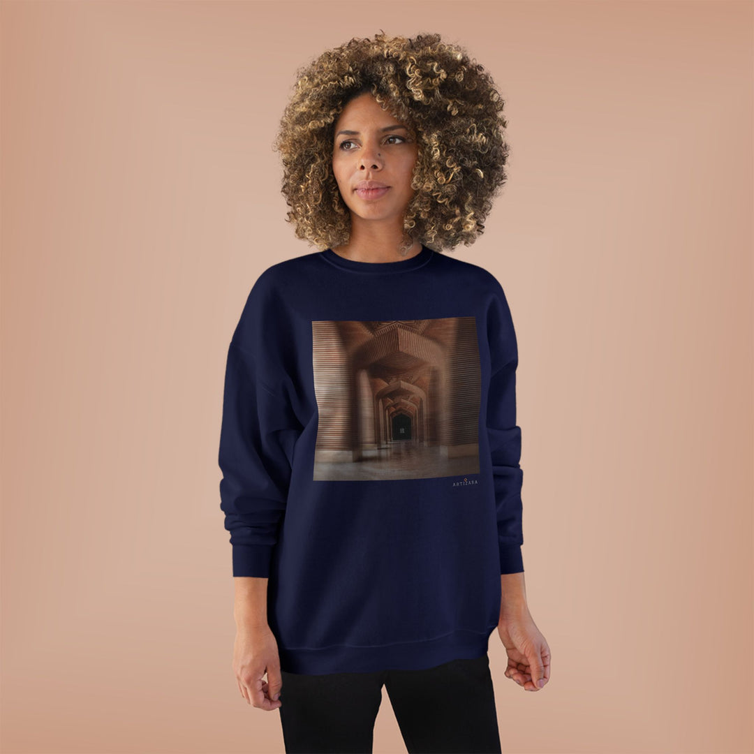 Baab Collection Unisex Eco-Friendly Crewneck Pullover Sweatshirt - Makli