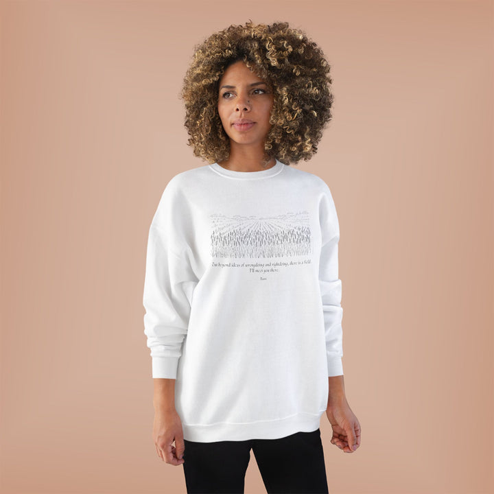 Satr Collection Unisex Eco-Friendly Crewneck Pullover Sweatshirt - Reunion