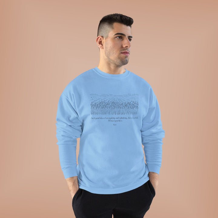 Satr Collection Unisex Eco-Friendly Crewneck Pullover Sweatshirt - Reunion