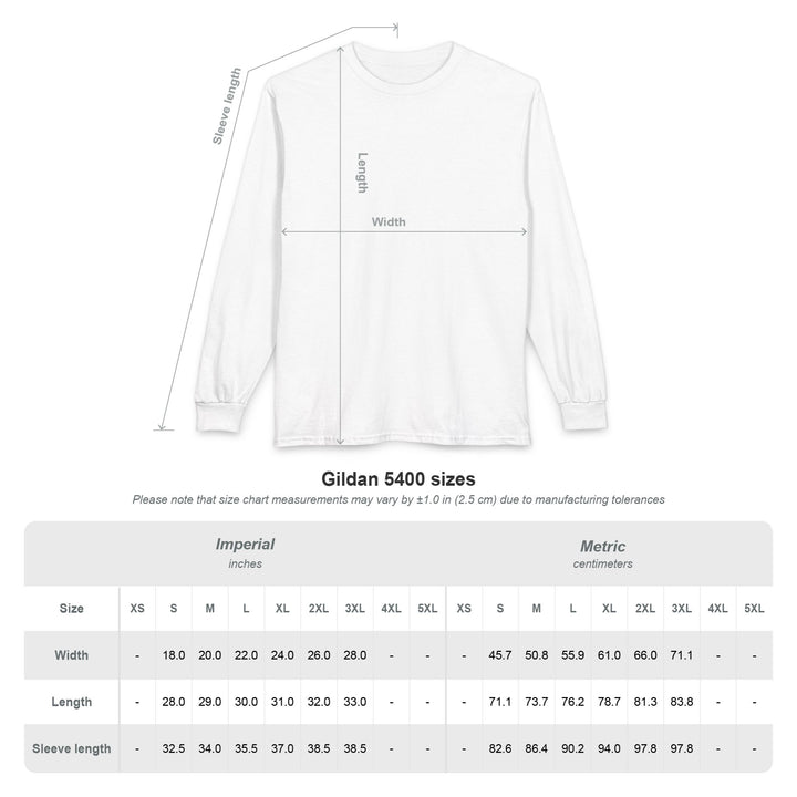 100% Cotton Unisex Long Sleeve Arabic Calligraphy Graphic Tee - "نظام" (Order)