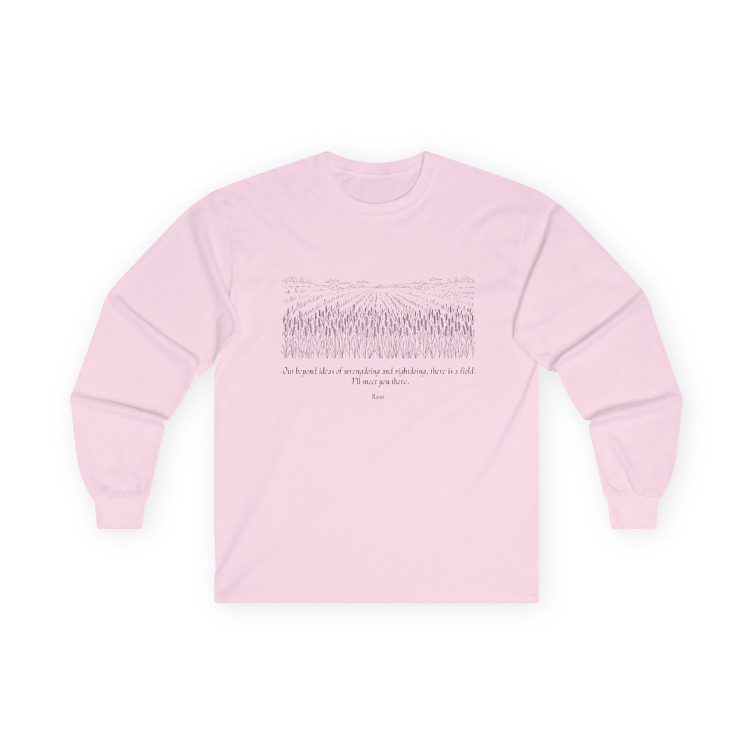 Satr Collection Unisex Long Sleeve 100% Cotton T-Shirt - Reunion