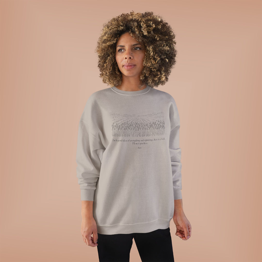 Satr Collection Unisex Eco-Friendly Crewneck Pullover Sweatshirt - Reunion