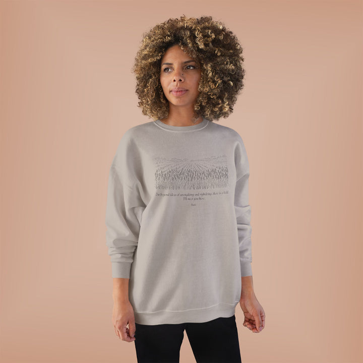 Satr Collection Unisex Eco-Friendly Crewneck Pullover Sweatshirt - Reunion