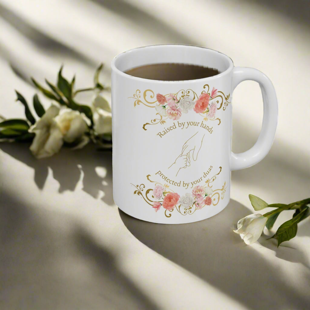 Mom's Collection Mug - Hands - White
