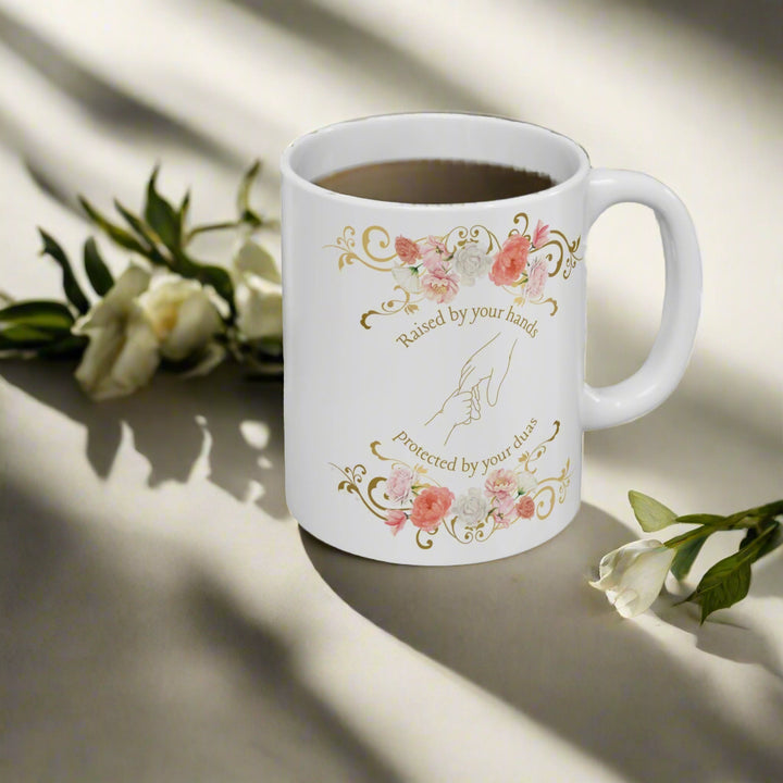 Mom's Collection Mug - Hands - White
