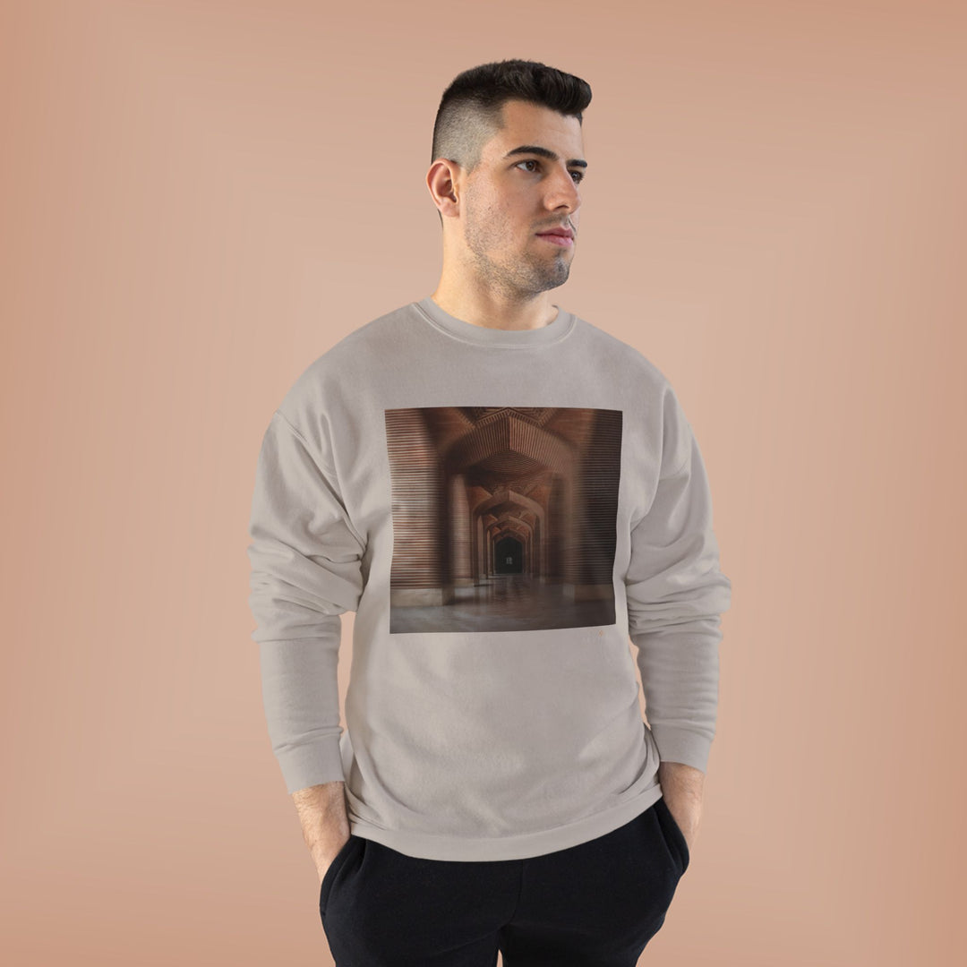 Baab Collection Unisex Eco-Friendly Crewneck Pullover Sweatshirt - Makli