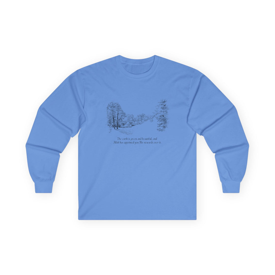 Satr Collection Unisex Long Sleeve 100% Cotton T-Shirt - Renewal