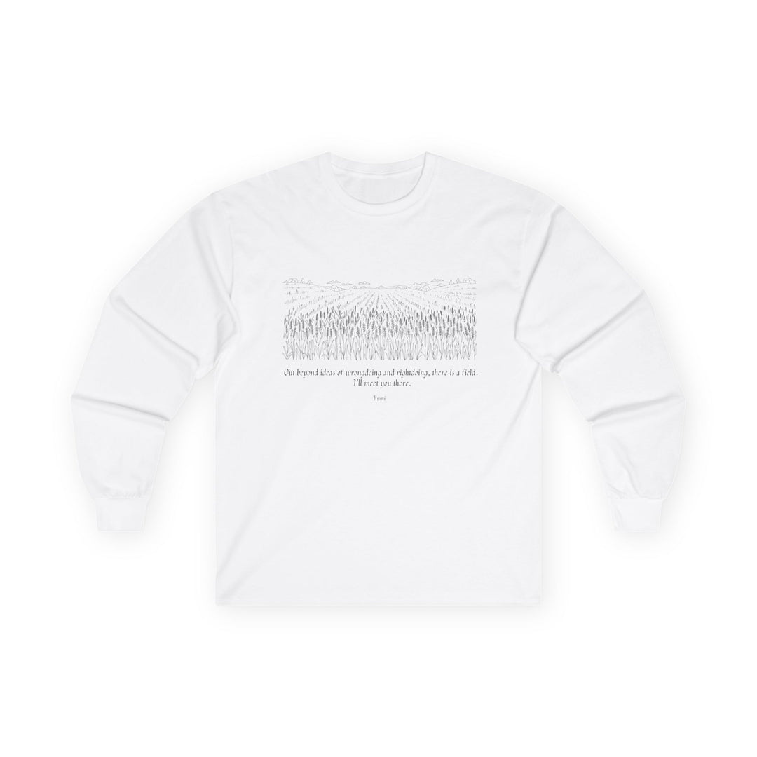 Satr Collection Unisex Long Sleeve 100% Cotton T-Shirt - Reunion