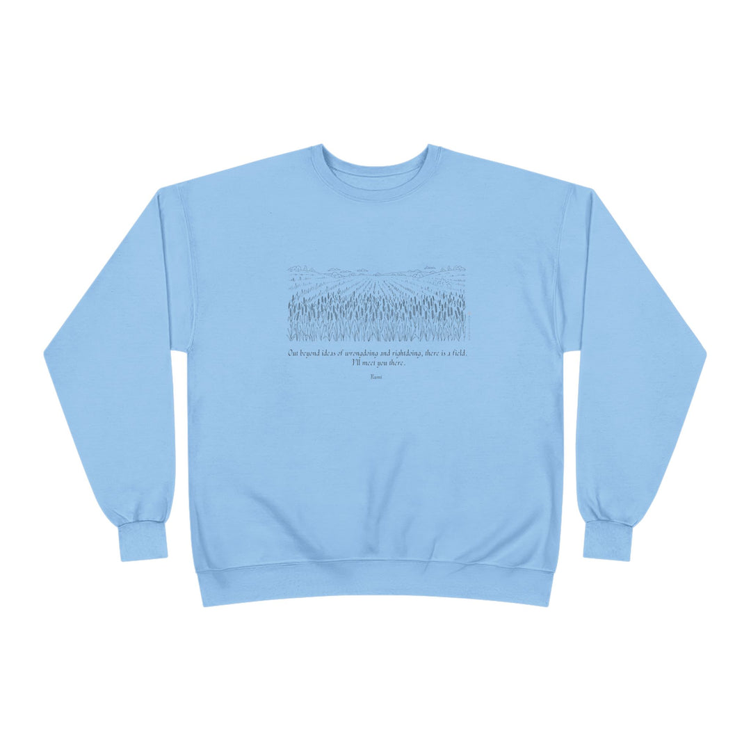 Satr Collection Unisex Eco-Friendly Crewneck Pullover Sweatshirt - Reunion