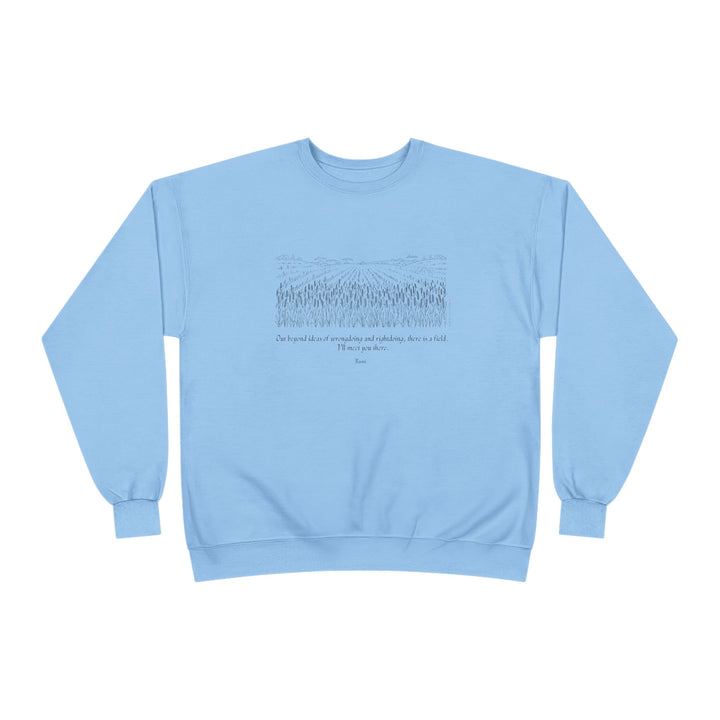 Satr Collection Unisex Eco-Friendly Crewneck Pullover Sweatshirt - Reunion
