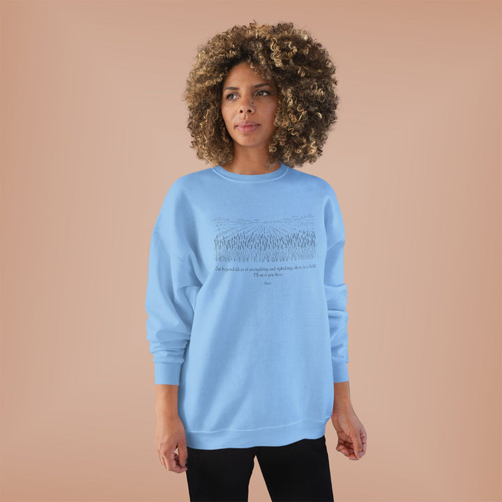 Satr Collection Unisex Eco-Friendly Crewneck Pullover Sweatshirt - Reunion