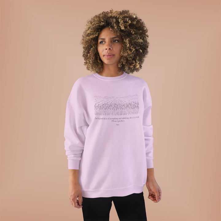 Satr Collection Unisex Eco-Friendly Crewneck Pullover Sweatshirt - Reunion