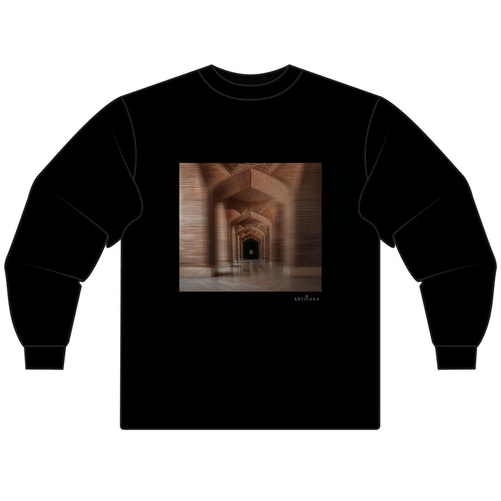 Baab Collection Long Sleeve 100% Cotton T-Shirt - Makli