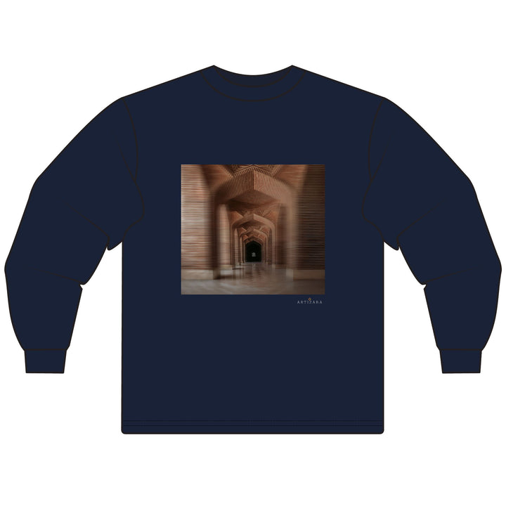 Baab Collection Long Sleeve 100% Cotton T-Shirt - Makli