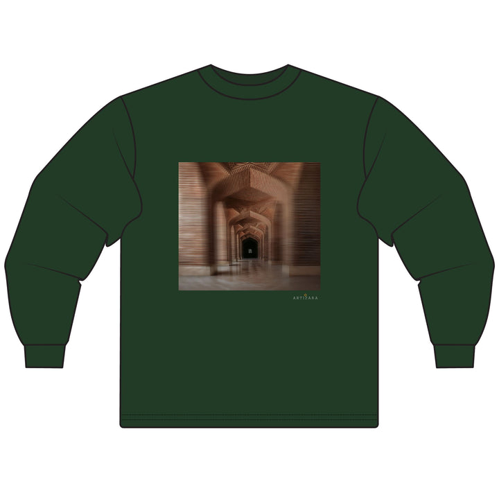 Baab Collection Long Sleeve 100% Cotton T-Shirt - Makli