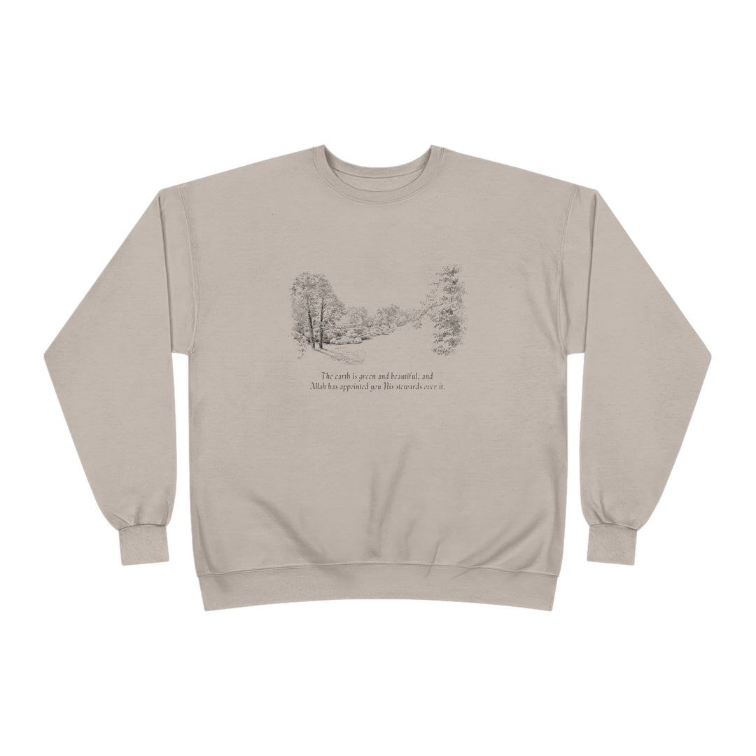 Satr Collection Unisex Eco-Friendly Crewneck Pullover Sweatshirt - Renewal