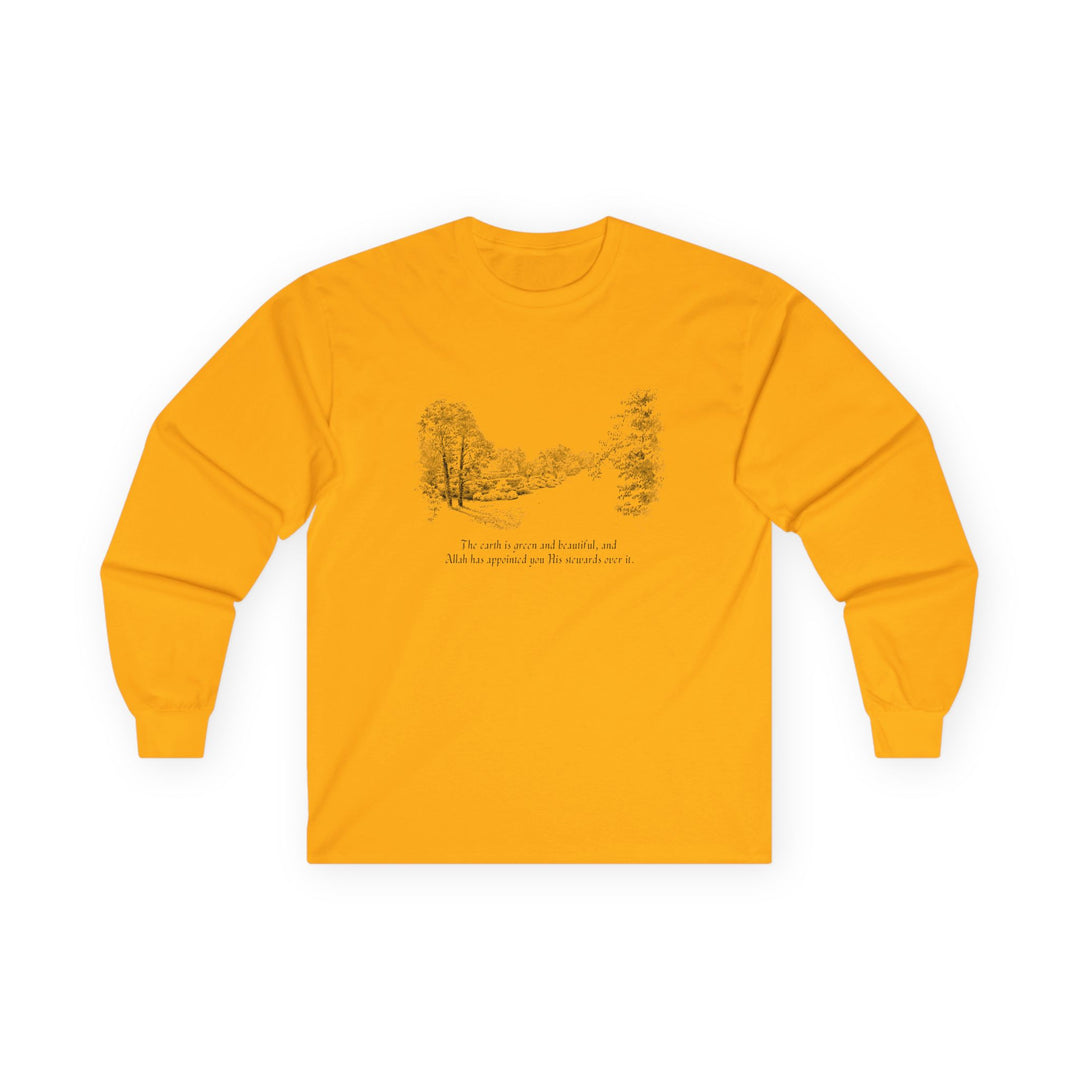 Satr Collection Unisex Long Sleeve 100% Cotton T-Shirt - Renewal