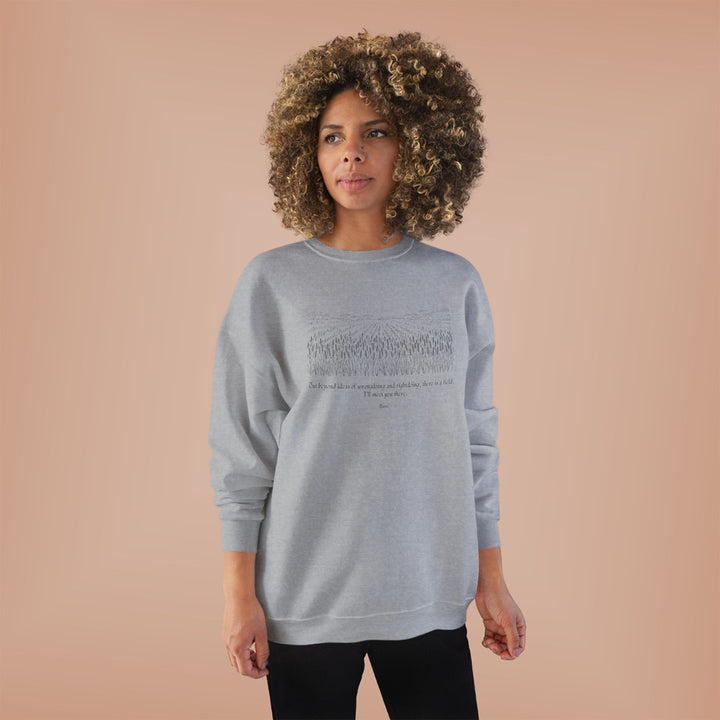 Satr Collection Unisex Eco-Friendly Crewneck Pullover Sweatshirt - Reunion