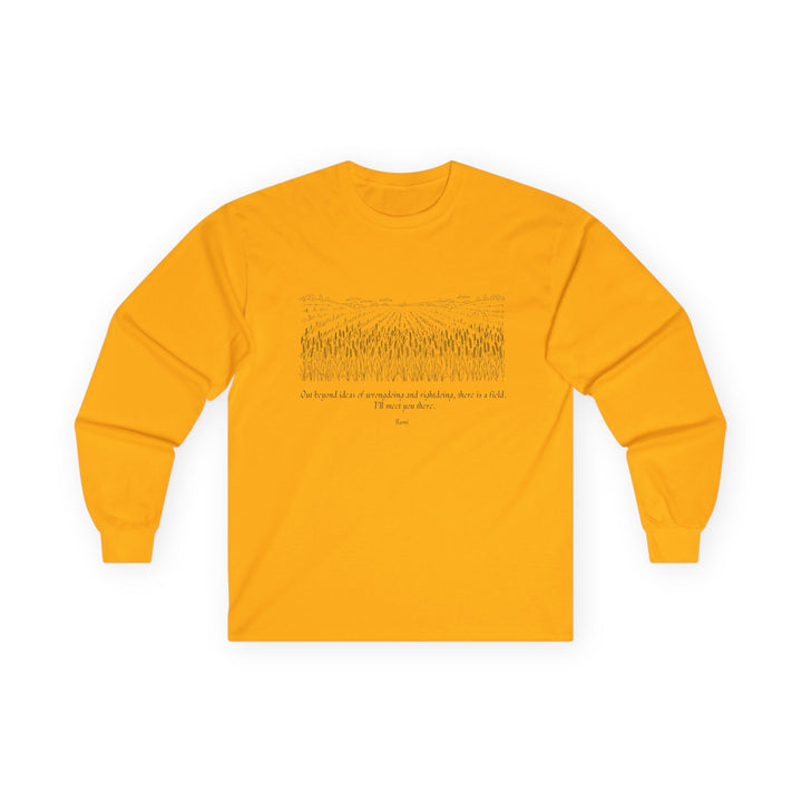 Satr Collection Unisex Long Sleeve 100% Cotton T-Shirt - Reunion
