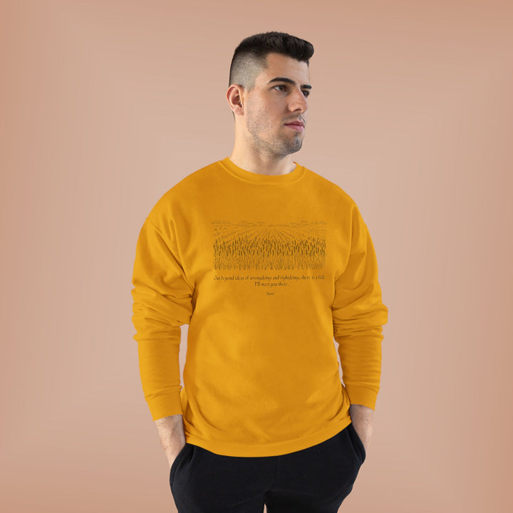 Satr Collection Unisex Eco-Friendly Crewneck Pullover Sweatshirt - Reunion