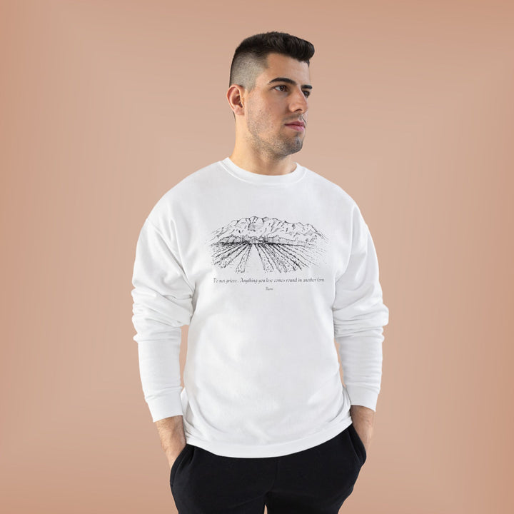 Satr Collection Unisex Eco-Friendly Crewneck Pullover Sweatshirt - Return