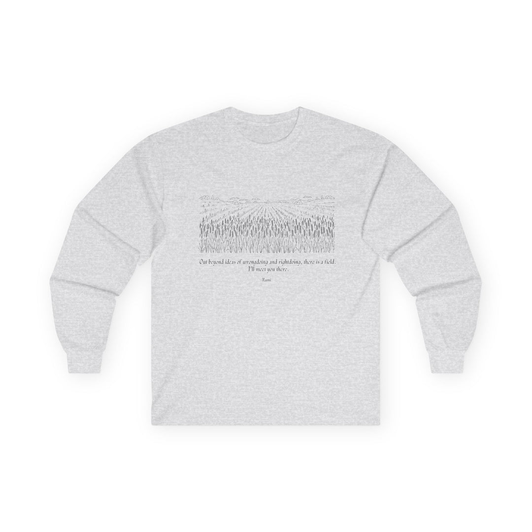 Satr Collection Unisex Long Sleeve 100% Cotton T-Shirt - Reunion