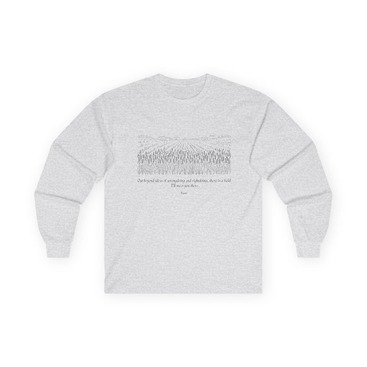 Satr Collection Unisex Long Sleeve 100% Cotton T-Shirt - Reunion