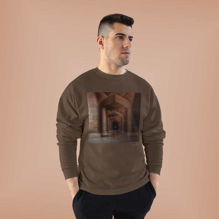 Baab Collection Unisex Eco-Friendly Crewneck Pullover Sweatshirt - Makli