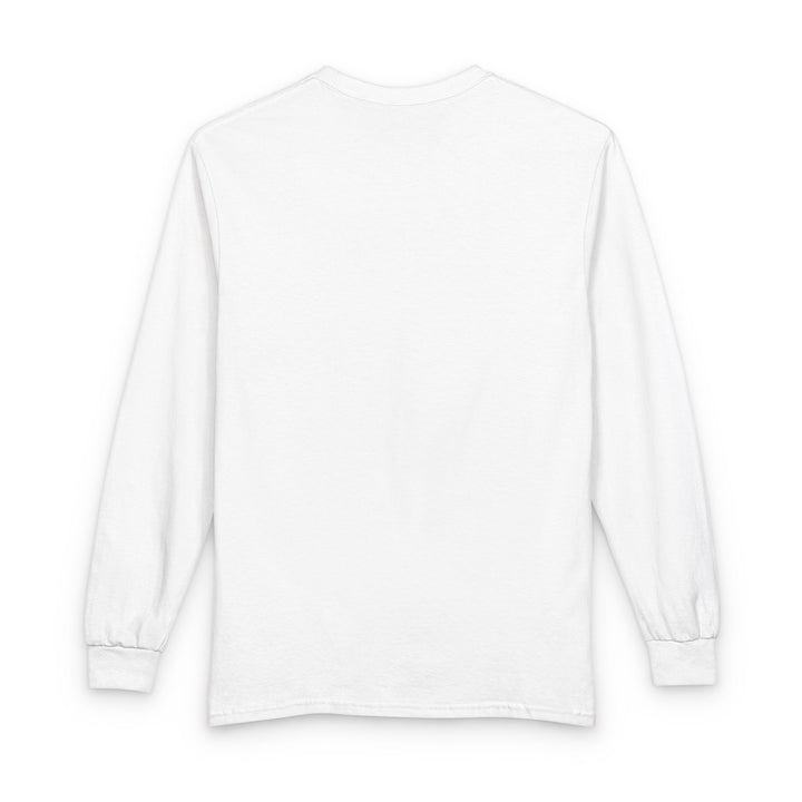 White long-sleeve shirt on a white background