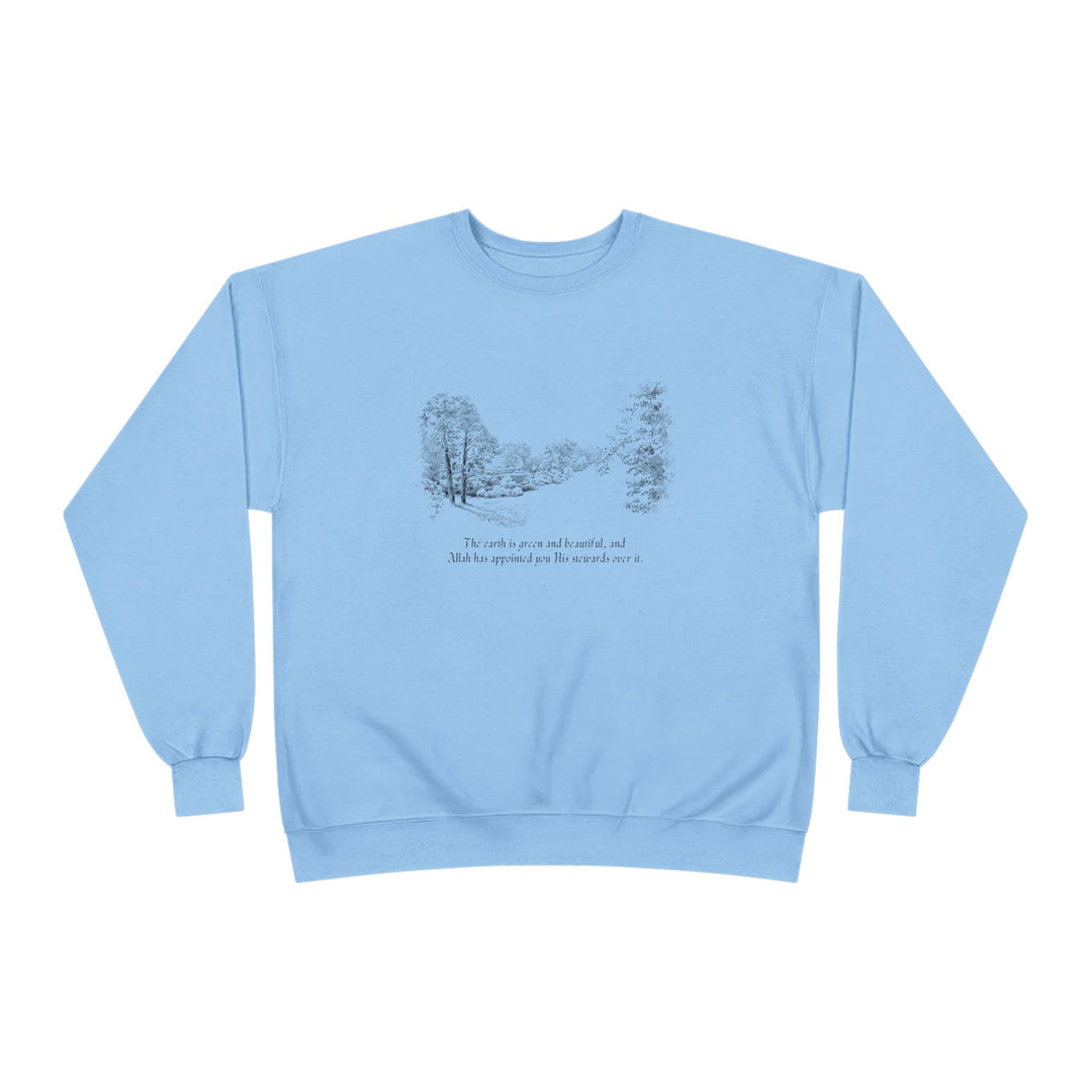 Satr Collection Unisex Eco-Friendly Crewneck Pullover Sweatshirt - Renewal