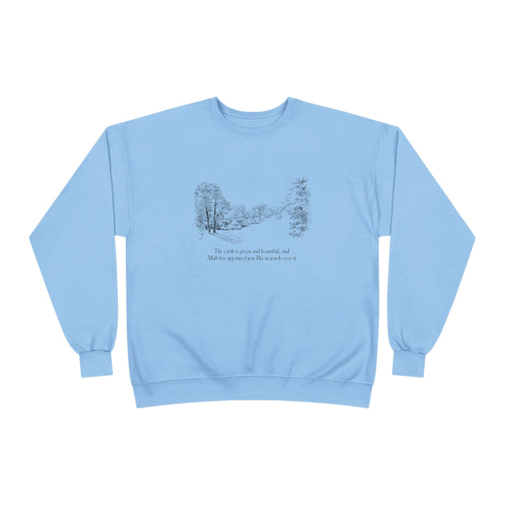 Satr Collection Unisex Eco-Friendly Crewneck Pullover Sweatshirt - Renewal