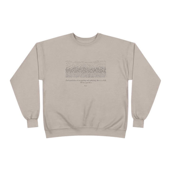 Satr Collection Unisex Eco-Friendly Crewneck Pullover Sweatshirt - Reunion