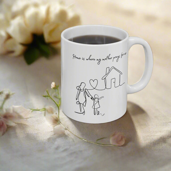 Mom's Collection Mug - Home - White