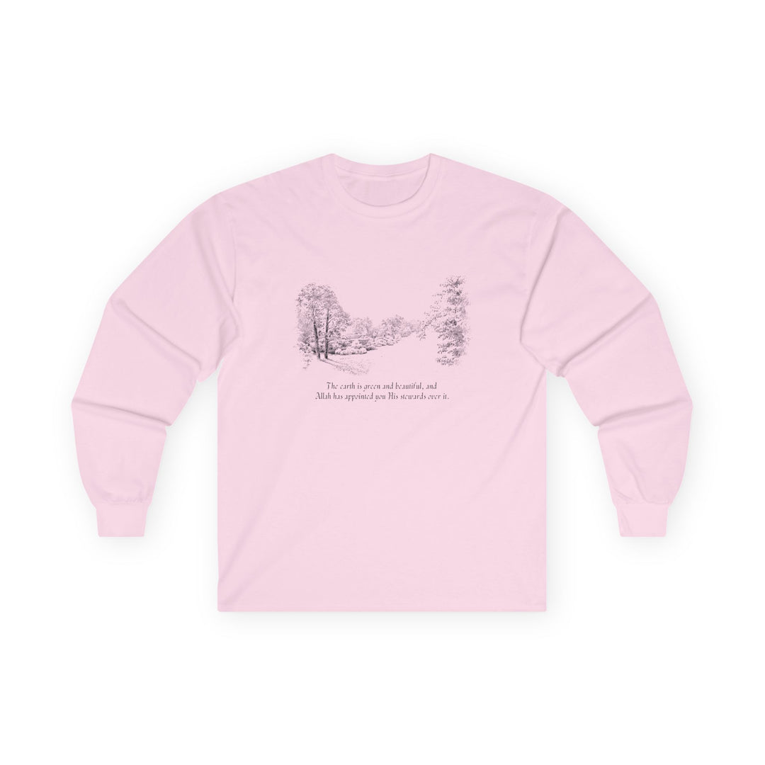 Satr Collection Unisex Long Sleeve 100% Cotton T-Shirt - Renewal
