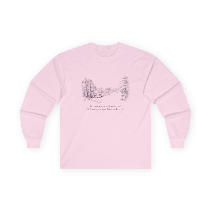 Satr Collection Unisex Long Sleeve 100% Cotton T-Shirt - Renewal