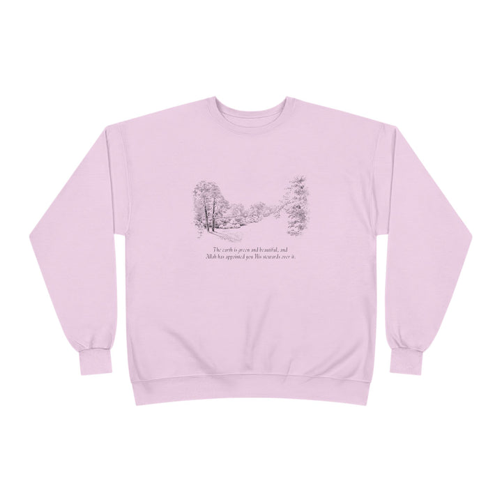 Satr Collection Unisex Eco-Friendly Crewneck Pullover Sweatshirt - Renewal