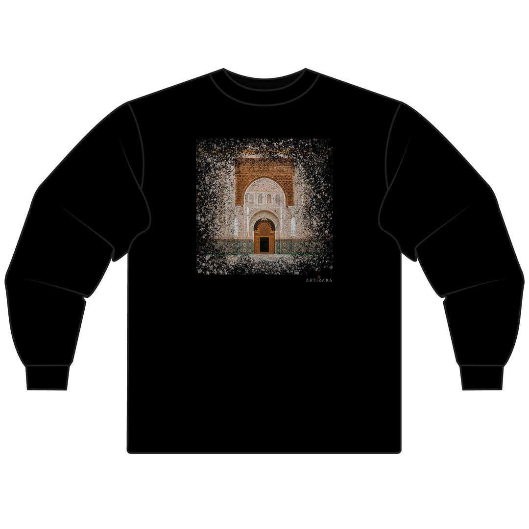 Baab Collection Long Sleeve 100% Cotton T-Shirt - Marrakesh