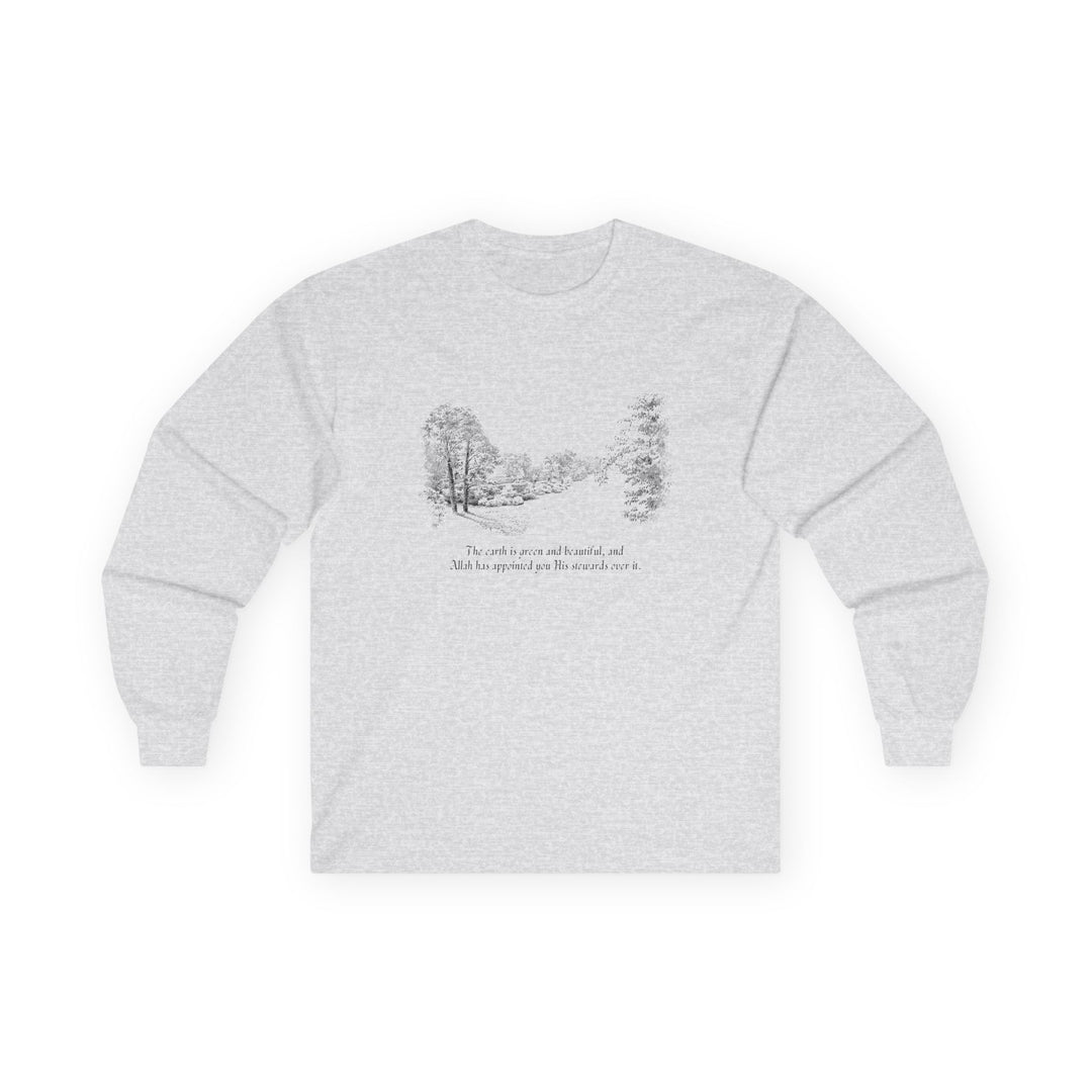 Satr Collection Unisex Long Sleeve 100% Cotton T-Shirt - Renewal