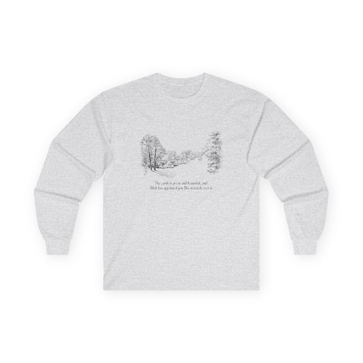 Satr Collection Unisex Long Sleeve 100% Cotton T-Shirt - Renewal
