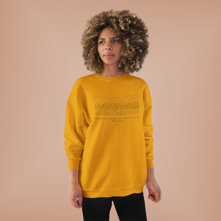 Satr Collection Unisex Eco-Friendly Crewneck Pullover Sweatshirt - Reunion