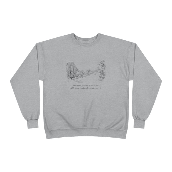 Satr Collection Unisex Eco-Friendly Crewneck Pullover Sweatshirt - Renewal
