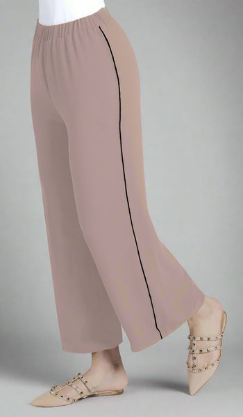 kaval arya pants コーデュロイ dark beige サイズM Abiyya Dressy Beige and Black Wide Leg Pants | Modest pants